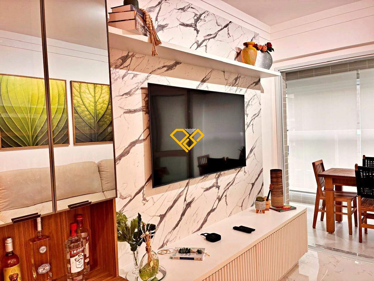 Apartamento à venda no Gonzaga: Sala