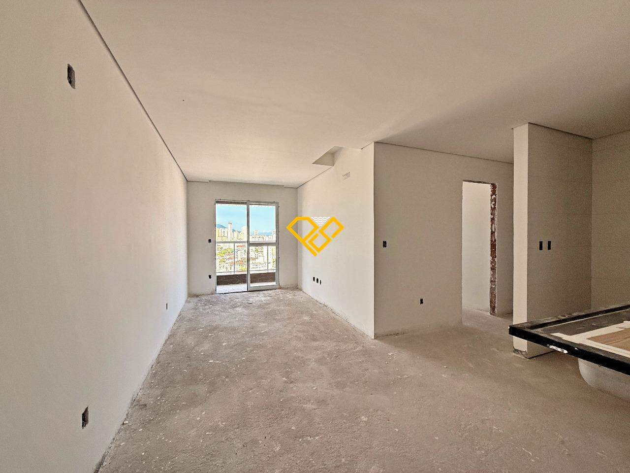 Apartamento à venda no Macuco: Sala e cozinha