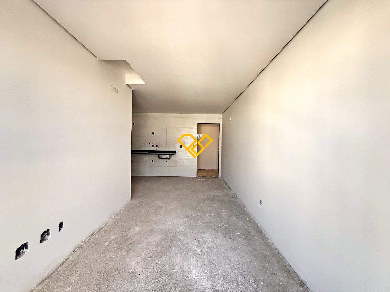 Apartamento à venda no Macuco: Sala e cozinha