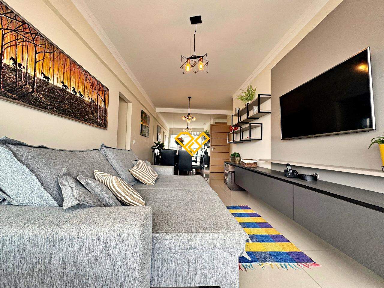Apartamento à venda no Gonzaga: Varanda