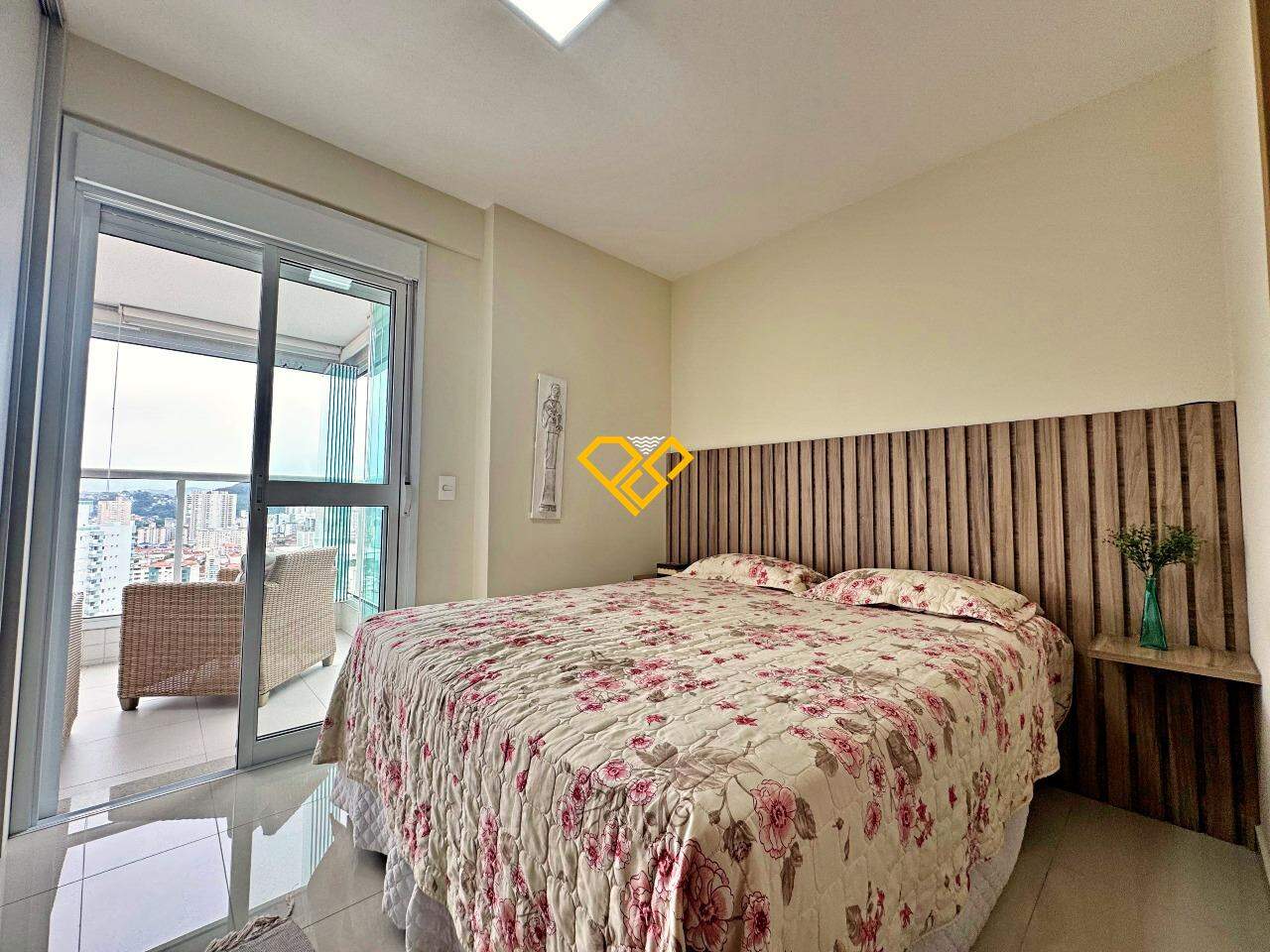 Apartamento à venda no Gonzaga: Varanda
