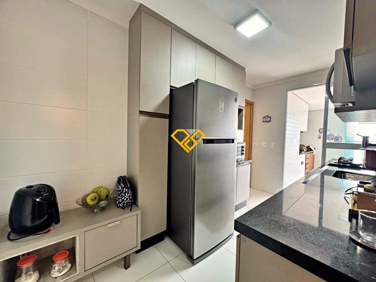 Apartamento à venda no Gonzaga: Varanda