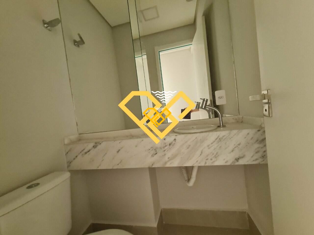 Apartamento à venda no Aparecida: Lavabo