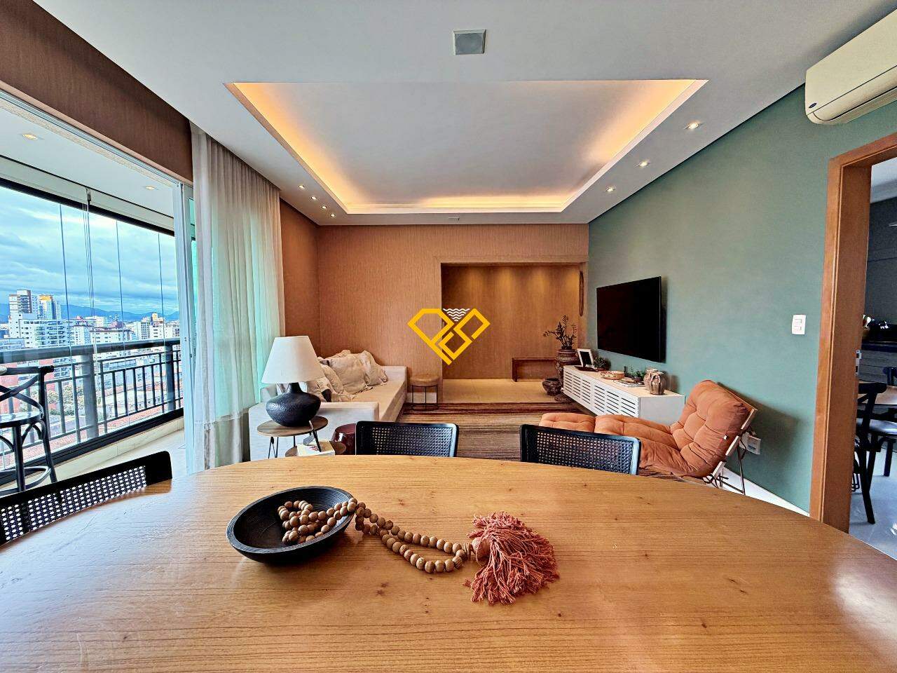 Apartamento à venda no Gonzaga: Sala