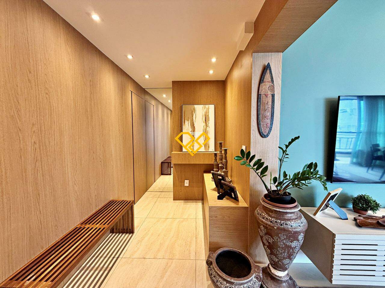 Apartamento à venda no Gonzaga: Sala