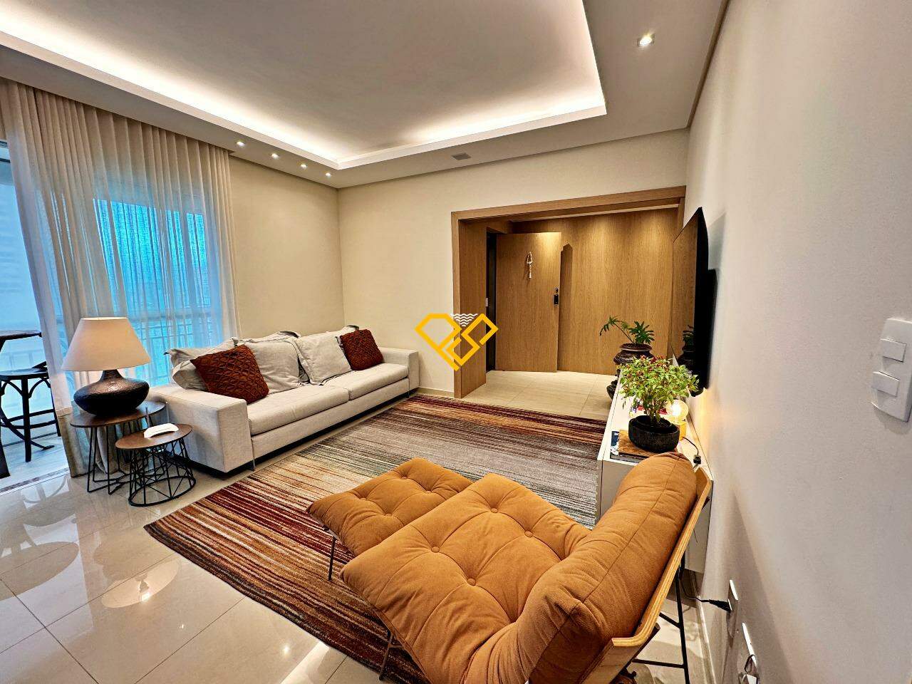 Apartamento à venda no Gonzaga: Sala