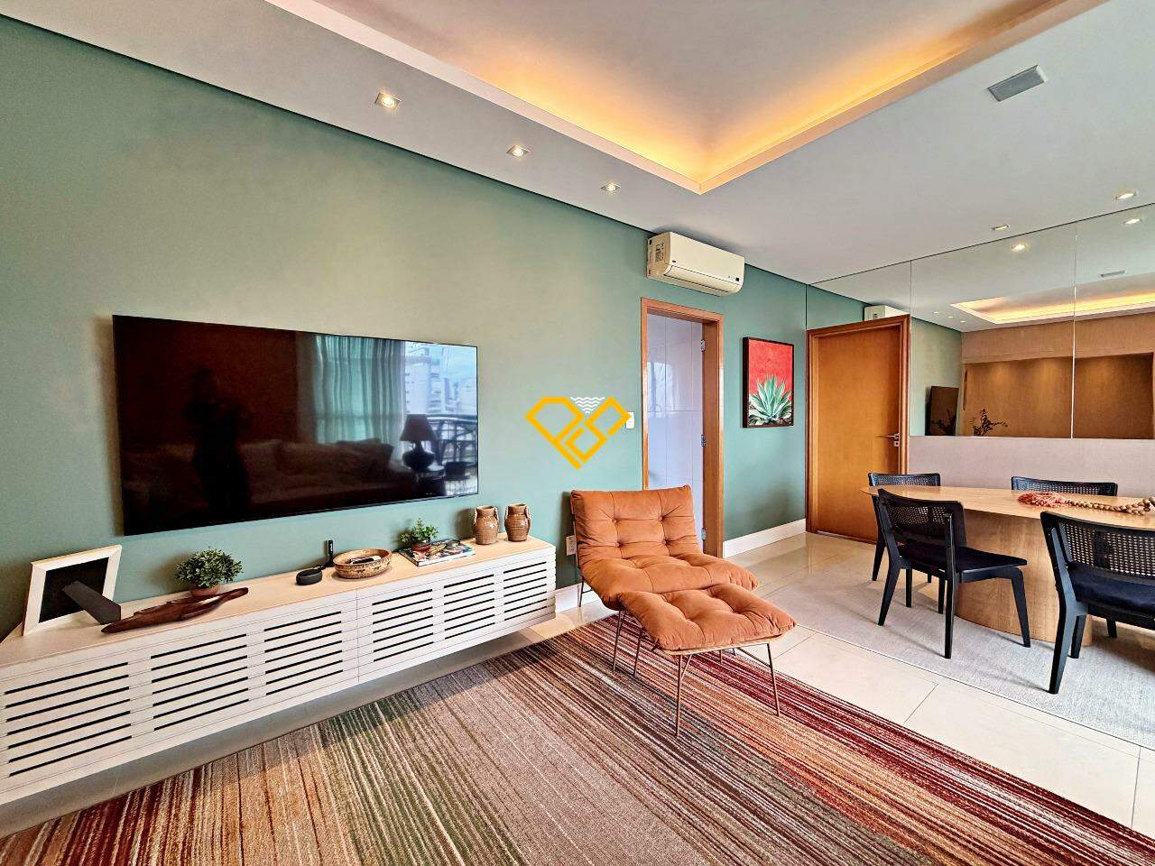 Apartamento à venda no Gonzaga: Sala
