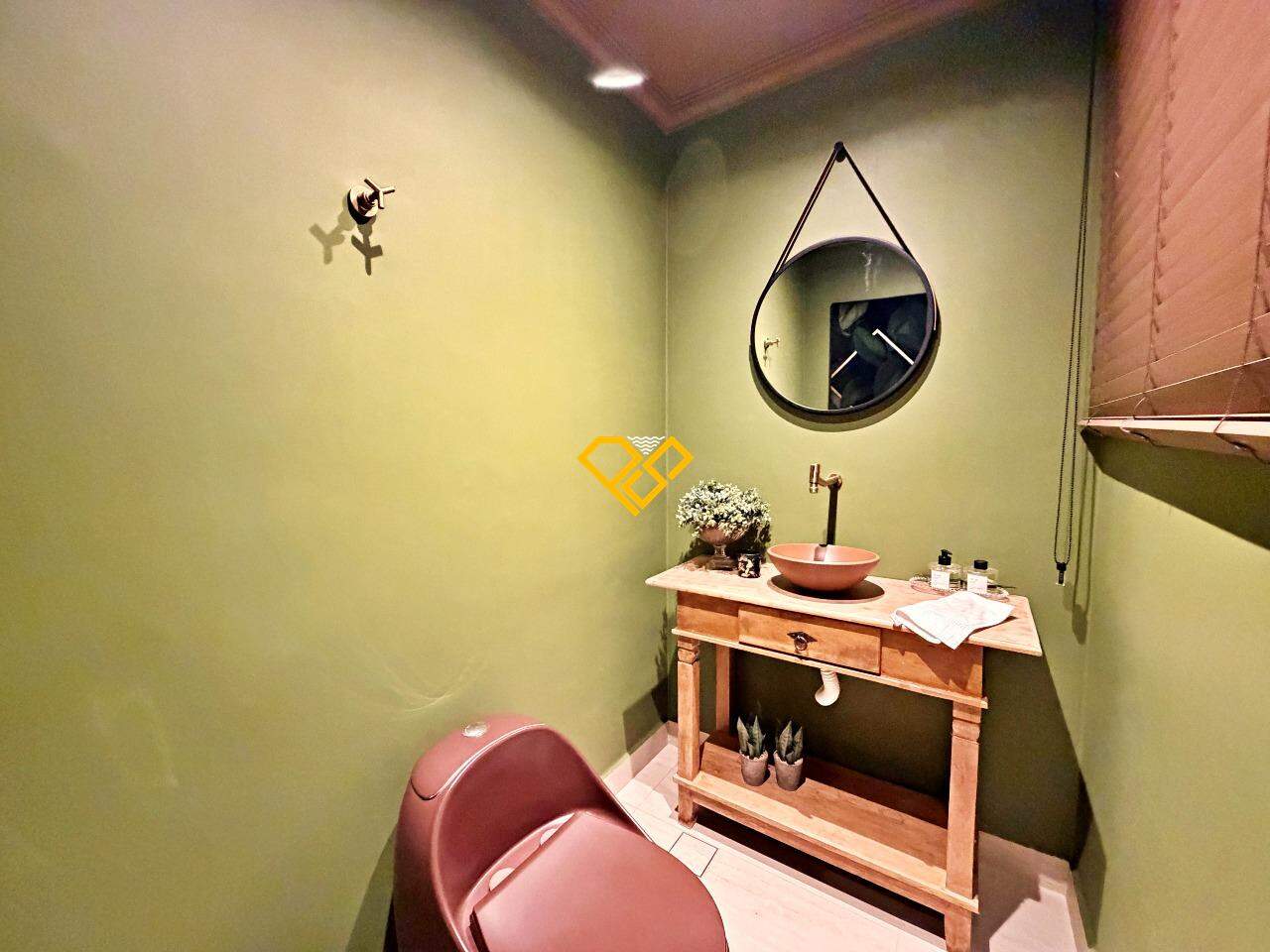 Apartamento à venda no Gonzaga: Lavabo
