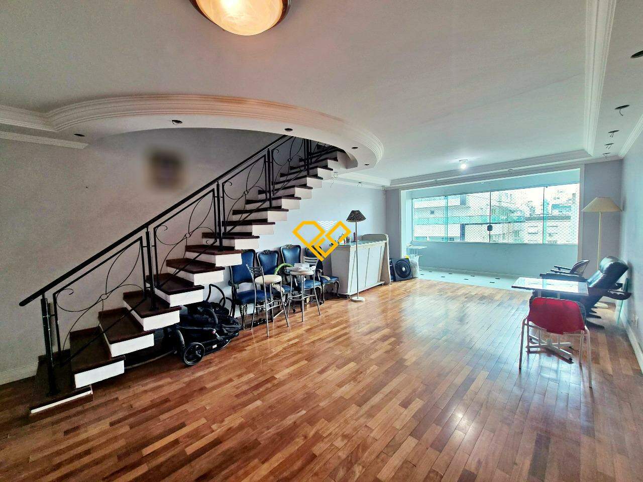 Apartamento à venda no Gonzaga: Sala 1° andar