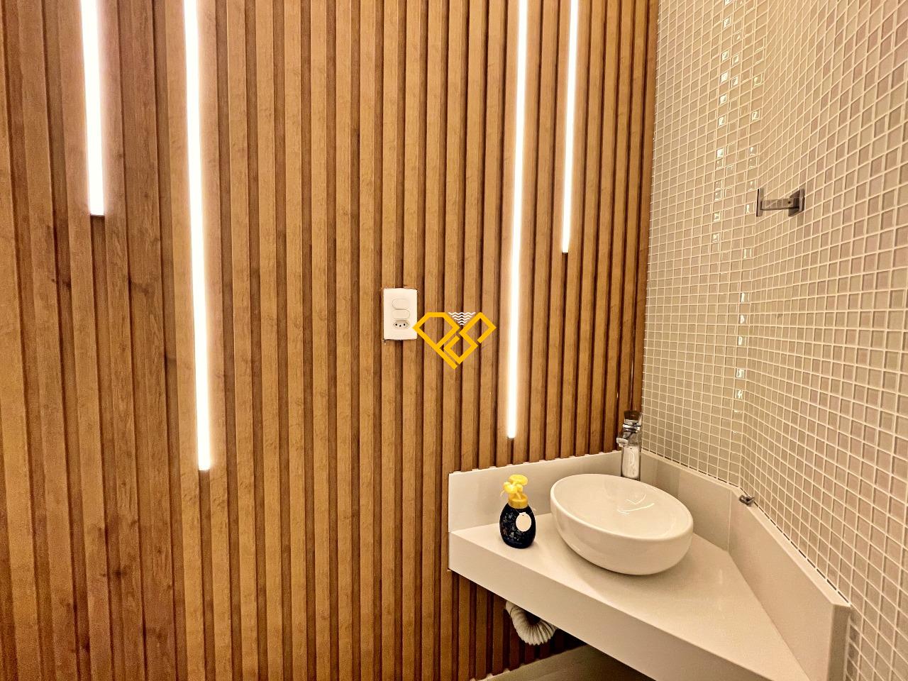 Apartamento à venda no Gonzaga: Lavabo