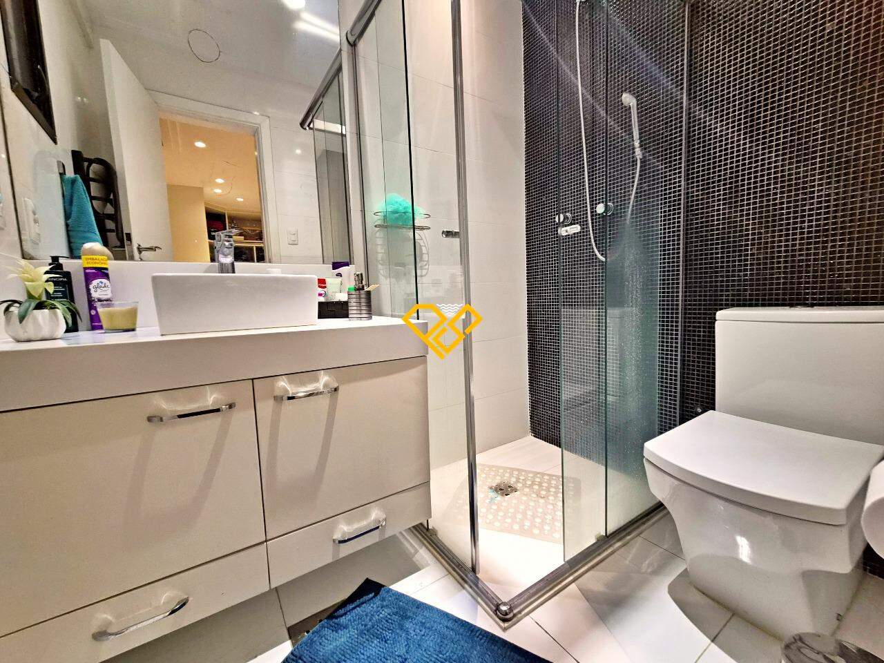 Apartamento à venda no Gonzaga: Wc suíte 3