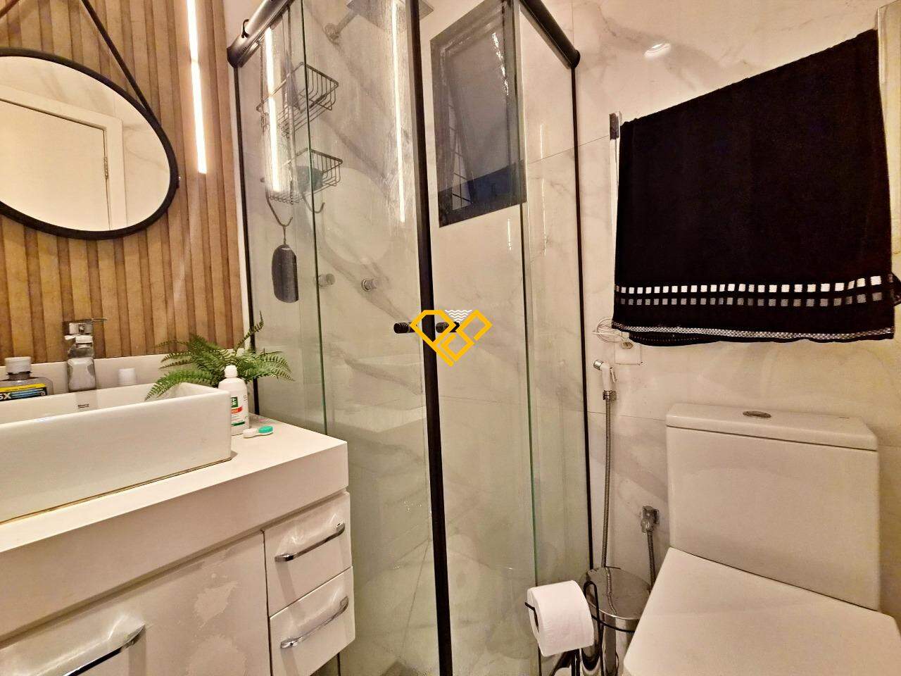 Apartamento à venda no Gonzaga: Wc suíte 1