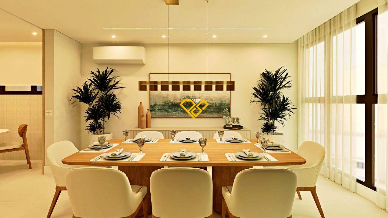 Apartamento à venda no Gonzaga: Sala de jantar