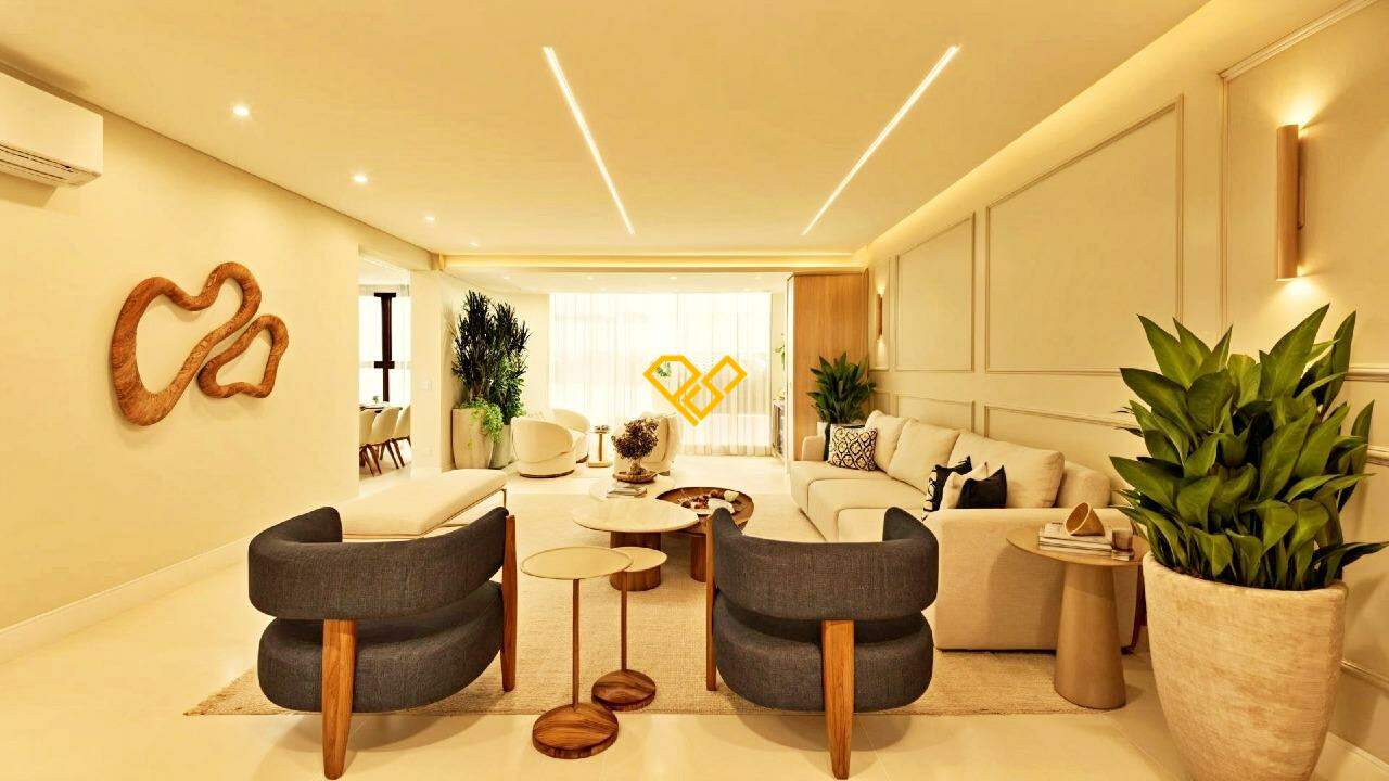 Apartamento à venda no Gonzaga: Sala de estar