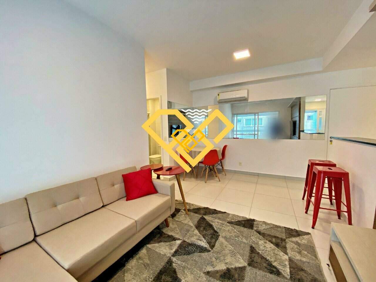 Apartamento à venda no Gonzaga: Sala
