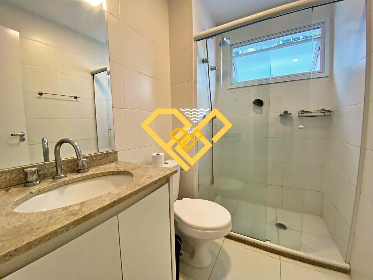 Apartamento à venda no Gonzaga: Wc suíte