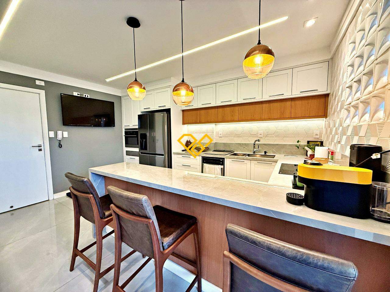 Apartamento à venda no Ponta da Praia: Cozinha