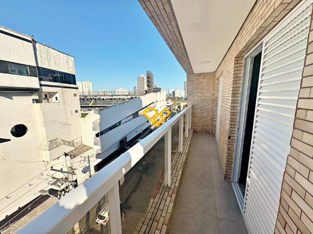 Apartamento à venda no Vila Belmiro: Varanda