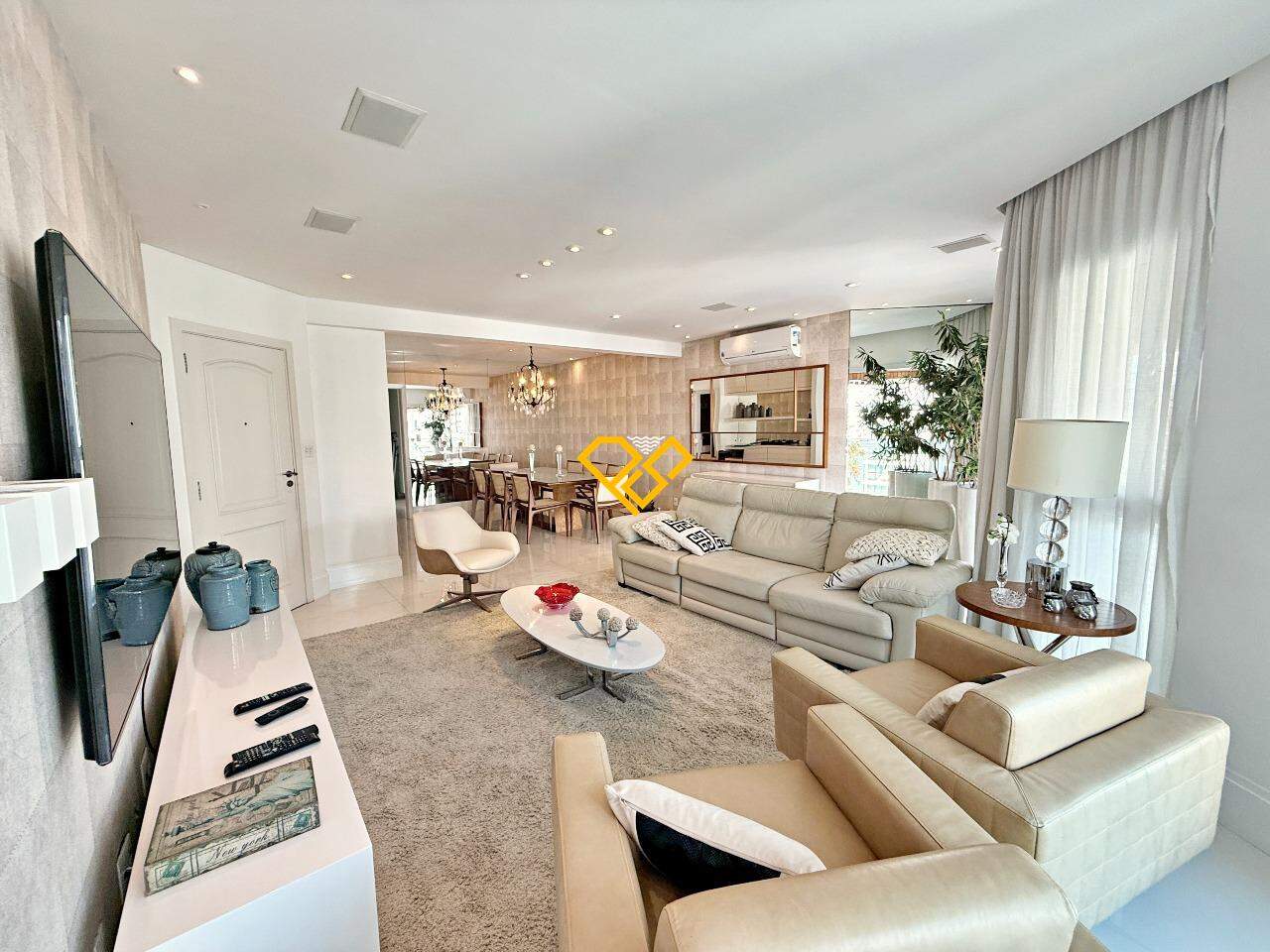 Apartamento à venda no Gonzaga: Sala