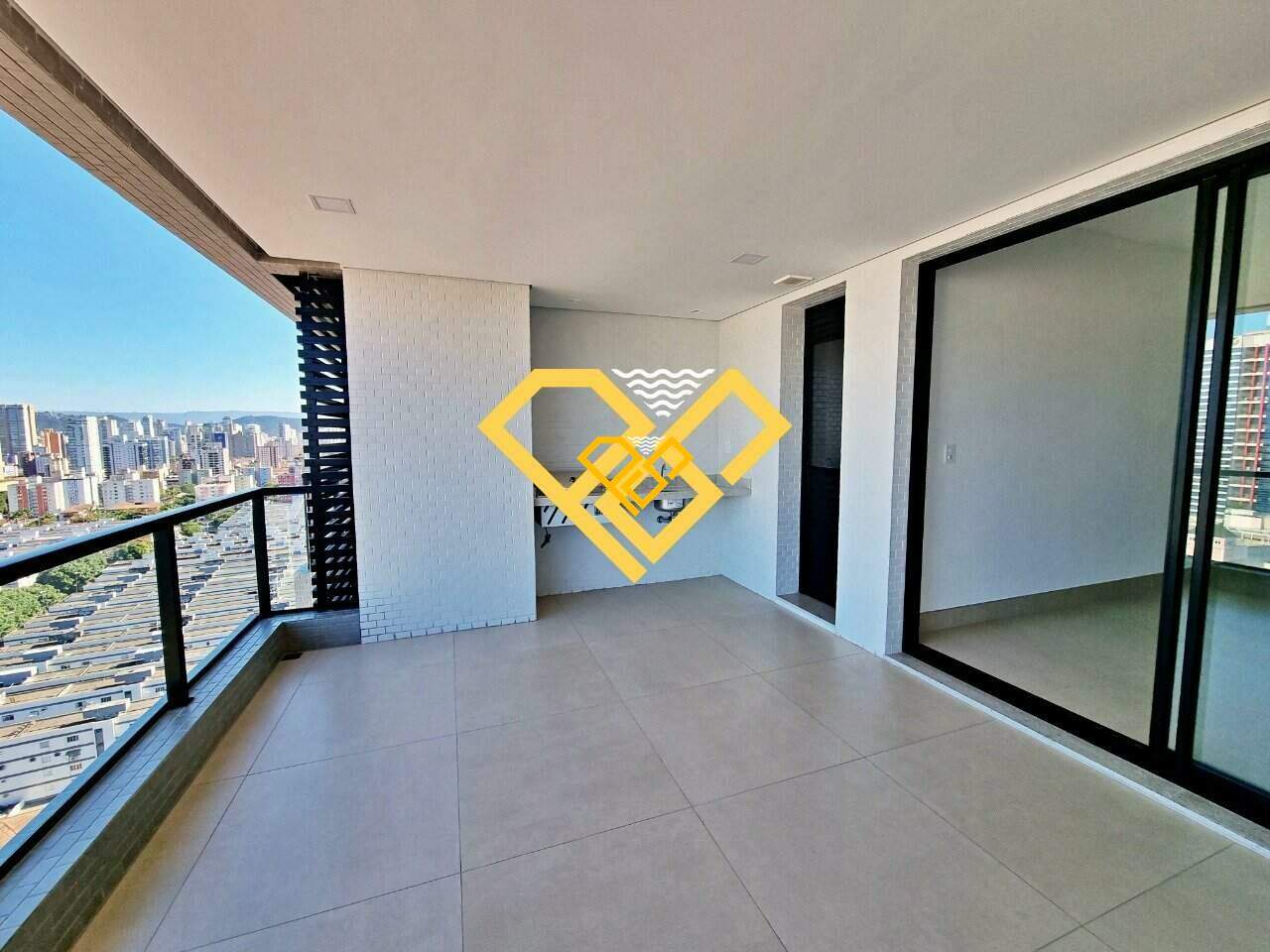Apartamento à venda no Aparecida: Varanda