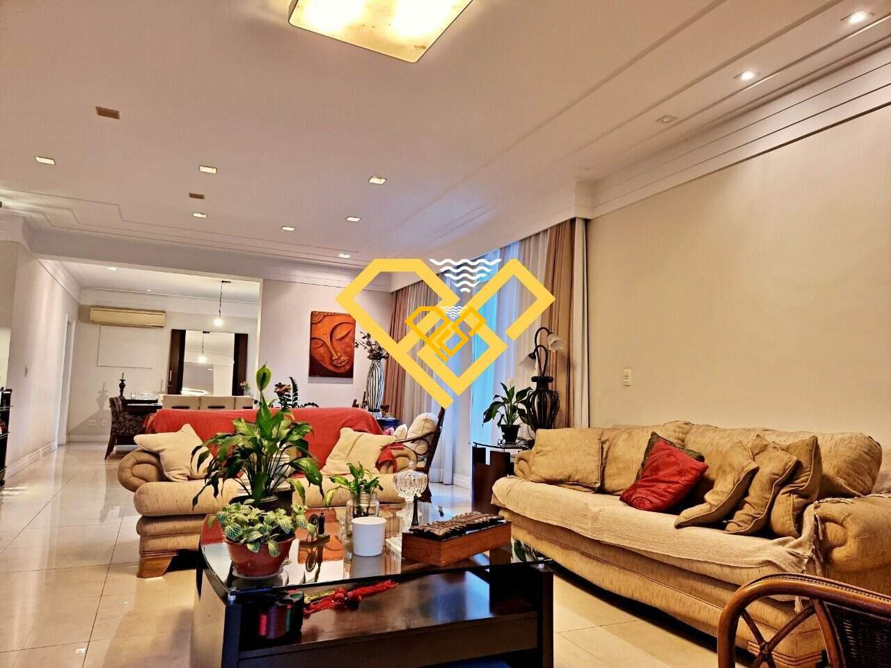 Apartamento à venda no Gonzaga: sala de estar