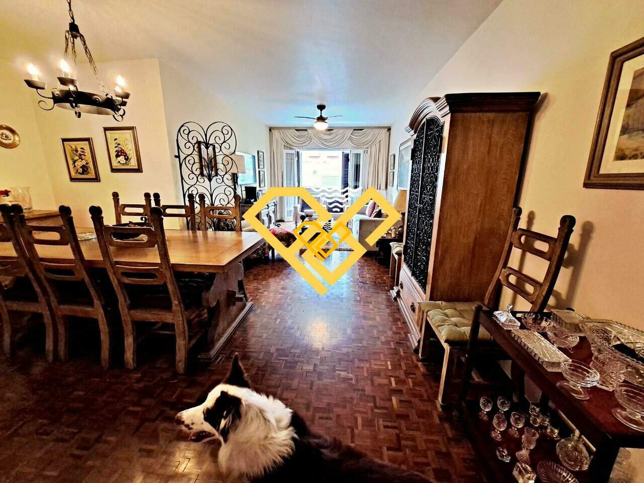 Apartamento à venda no Gonzaga: Sala