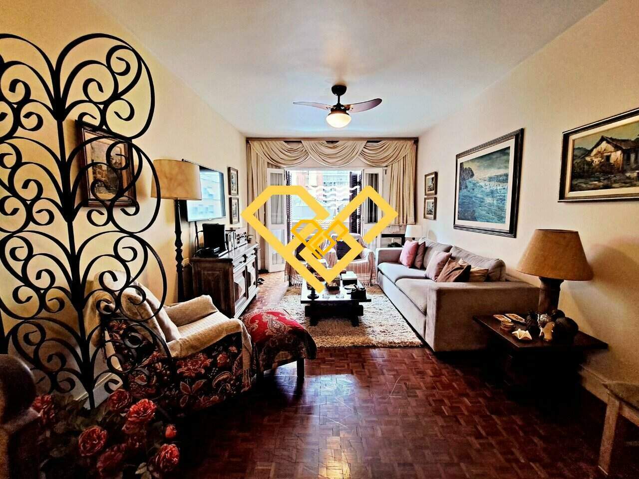 Apartamento à venda no Gonzaga: Sala