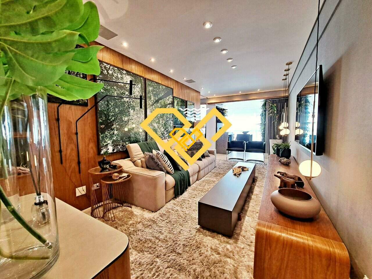 Apartamento à venda no Gonzaga: Sala