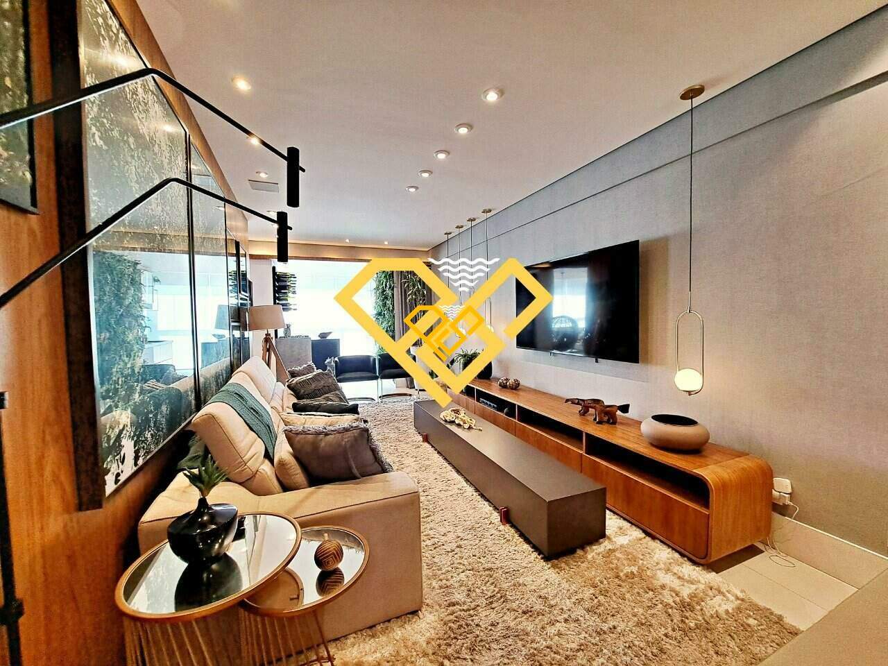 Apartamento à venda no Gonzaga: Sala