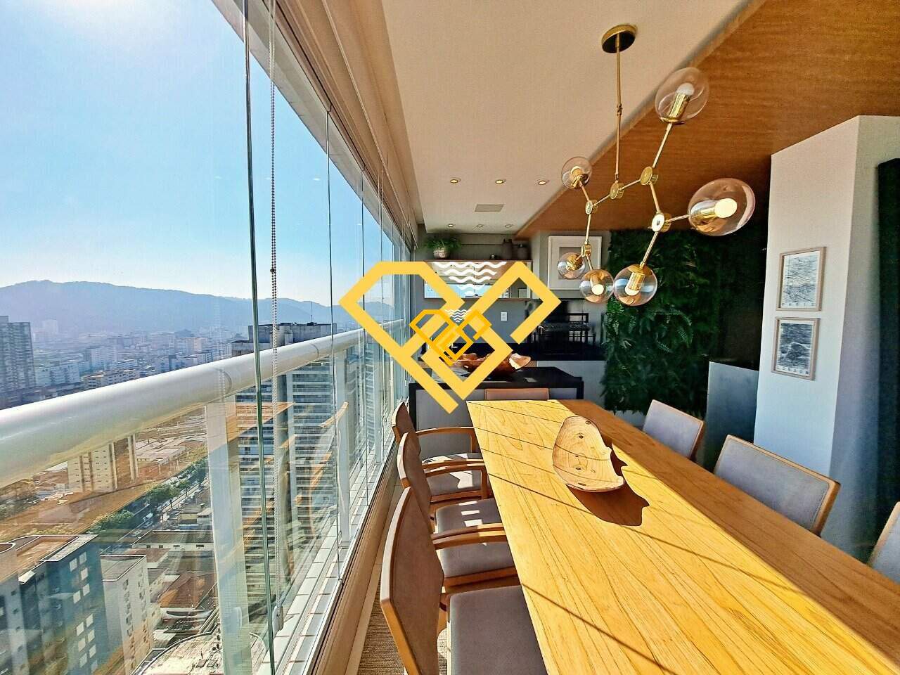 Apartamento à venda no Gonzaga: Varanda gourmet