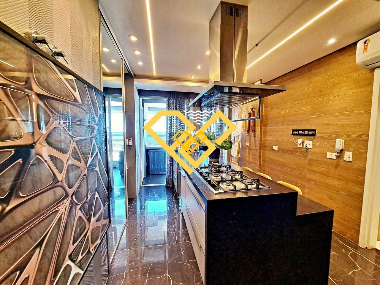 Apartamento à venda no Gonzaga: Cozinha