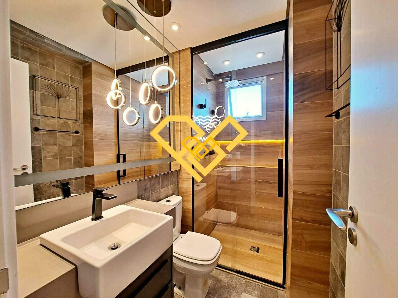 Apartamento à venda no Gonzaga: WC suíte master