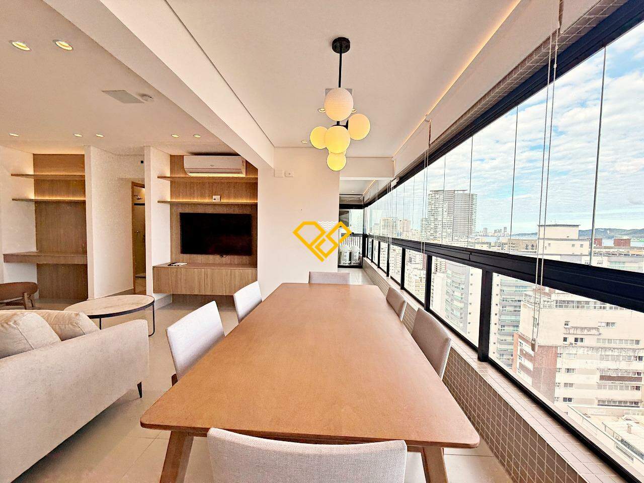 Apartamento à venda no José Menino: Varanda