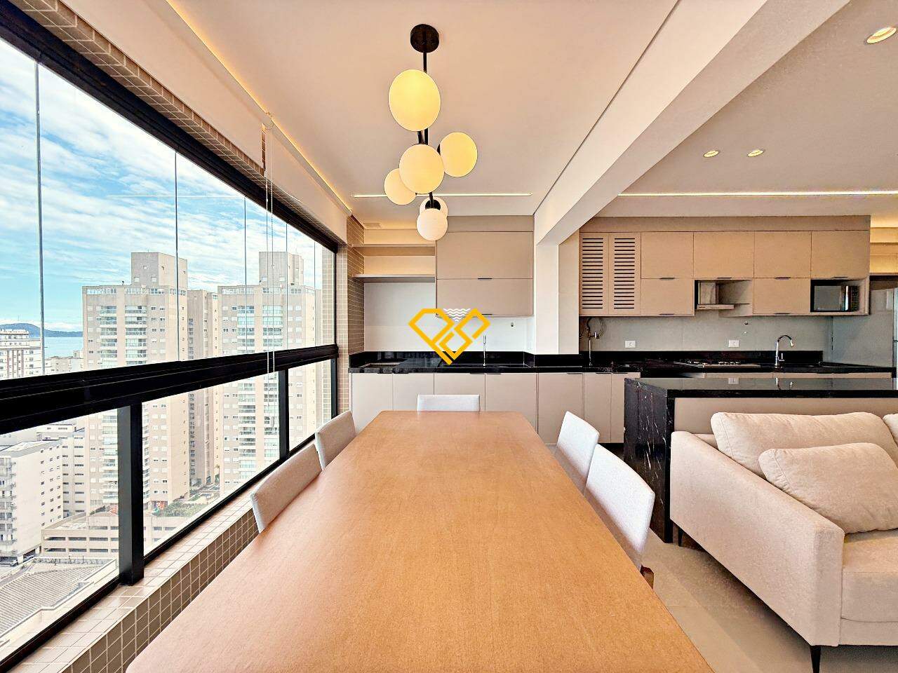 Apartamento à venda no José Menino: Varanda