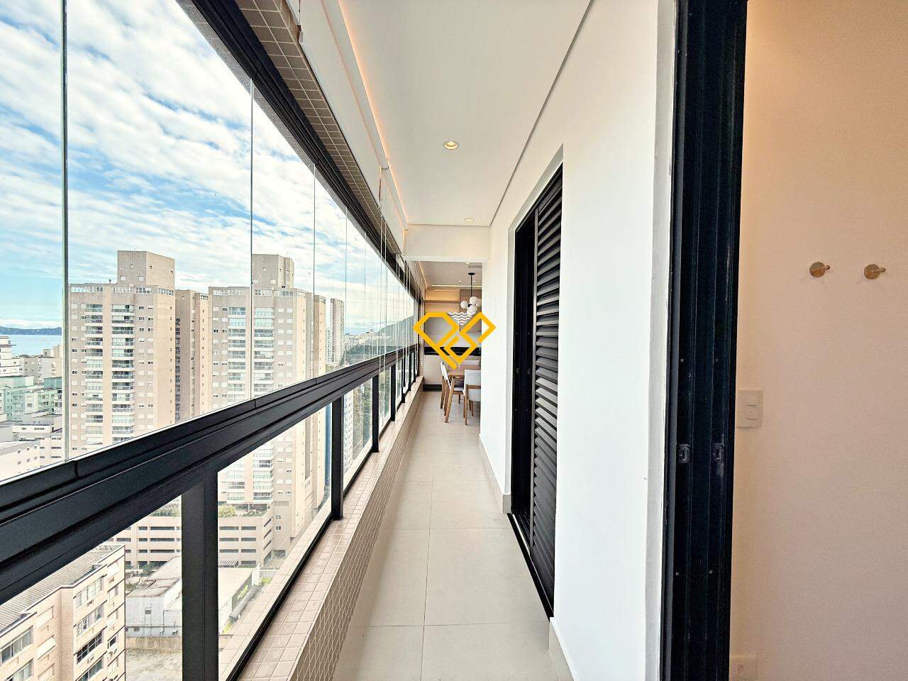 Apartamento à venda no José Menino: Varanda