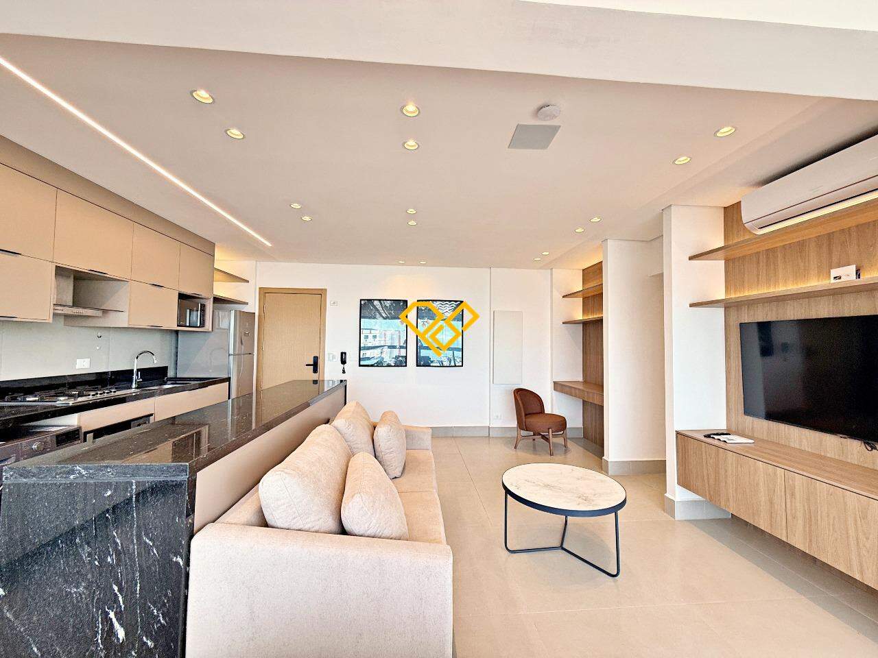 Apartamento à venda no José Menino: Sala