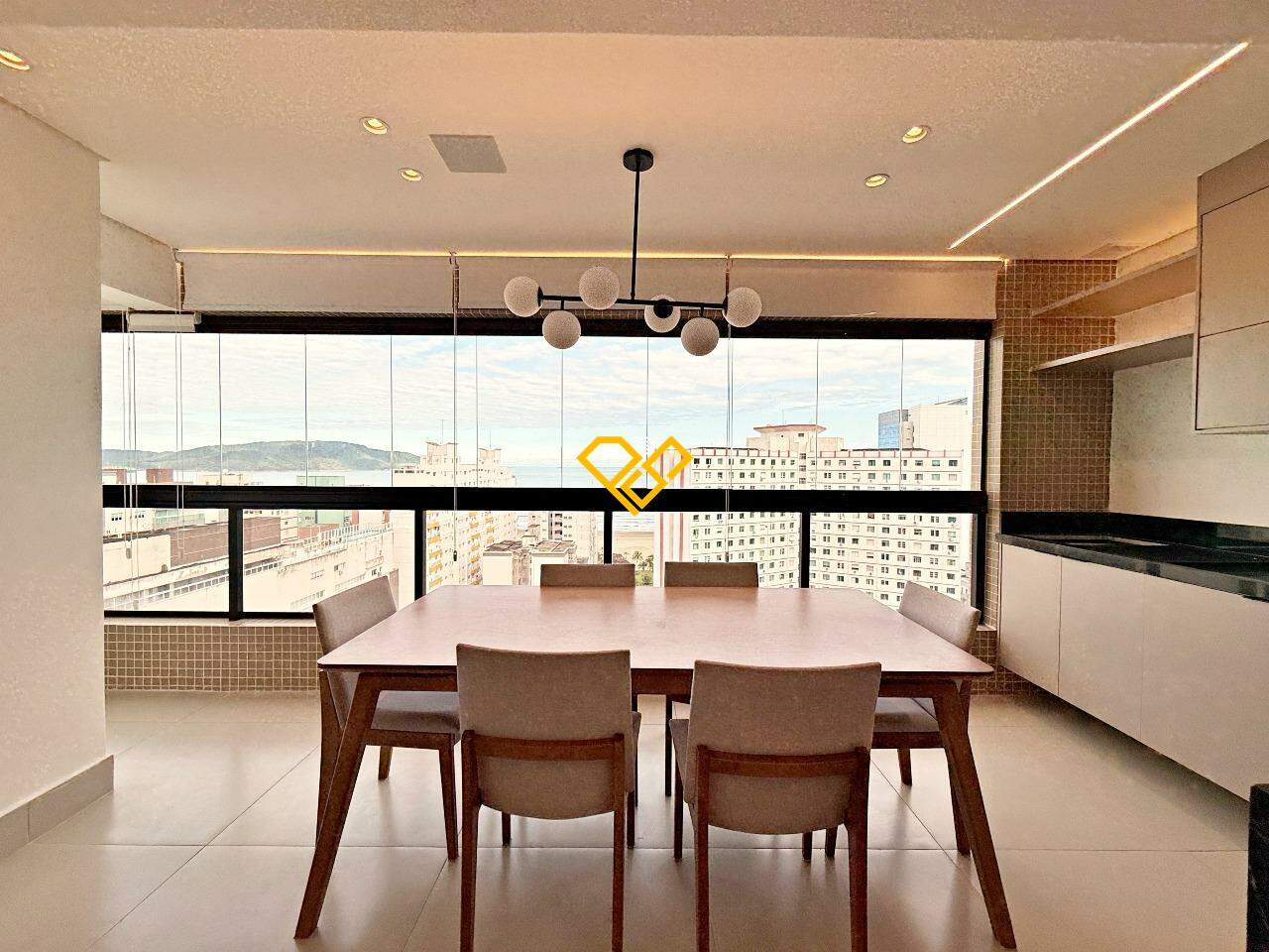 Apartamento à venda no José Menino: Varanda