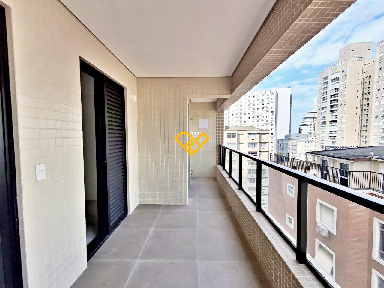 Apartamento à venda no José Menino: Varanda