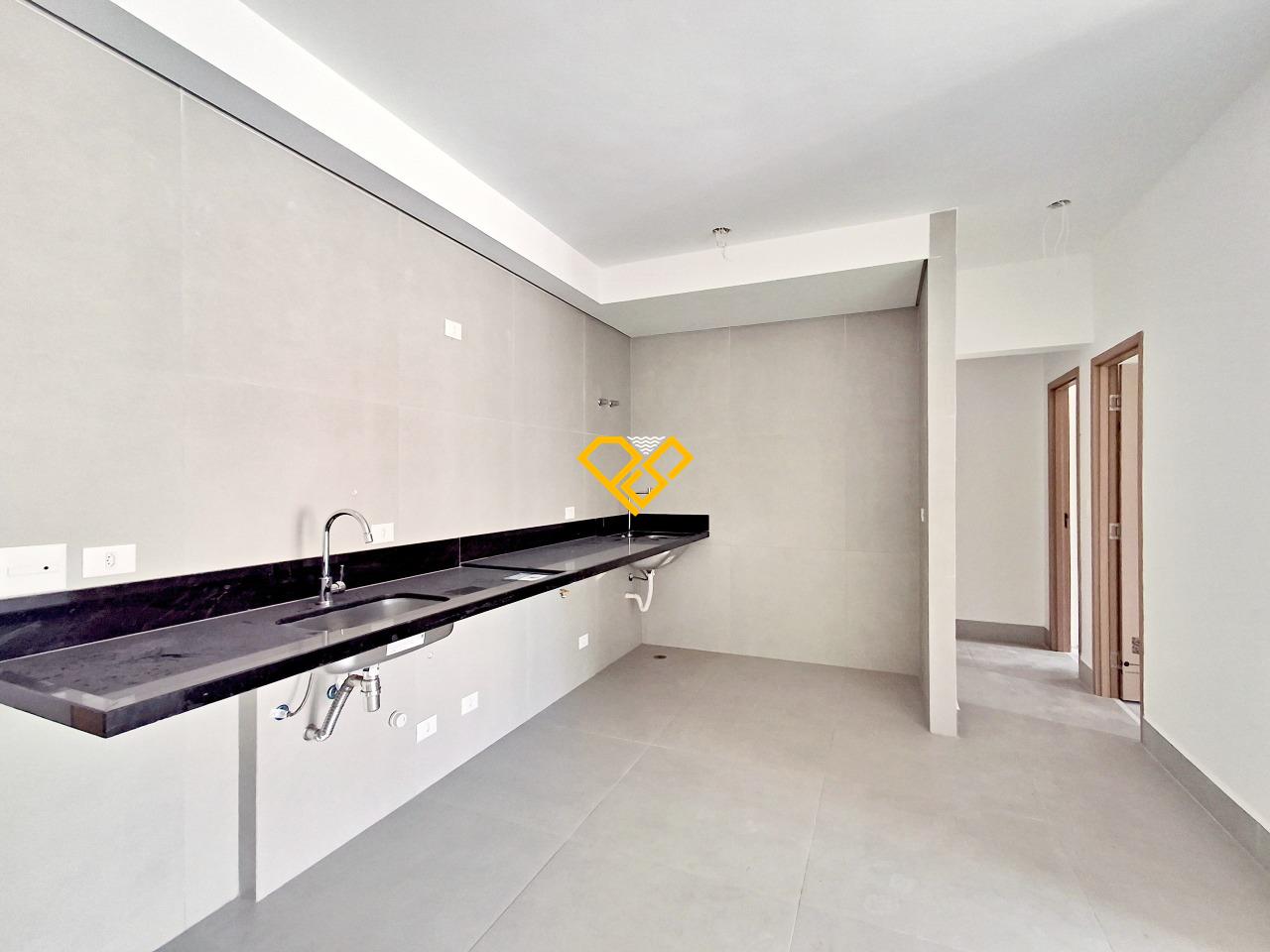 Apartamento à venda no José Menino: Cozinha integrada