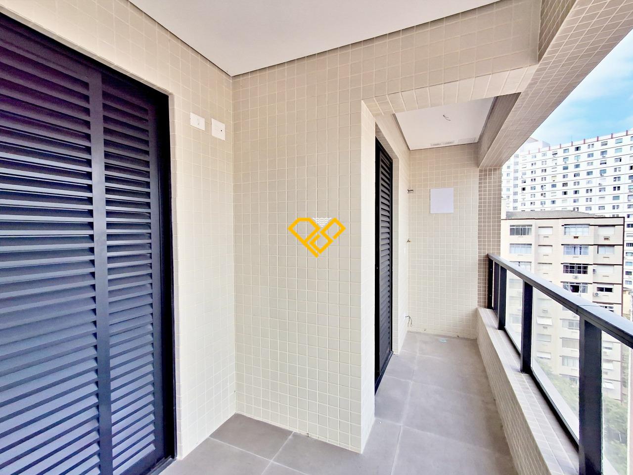 Apartamento à venda no José Menino: Varanda