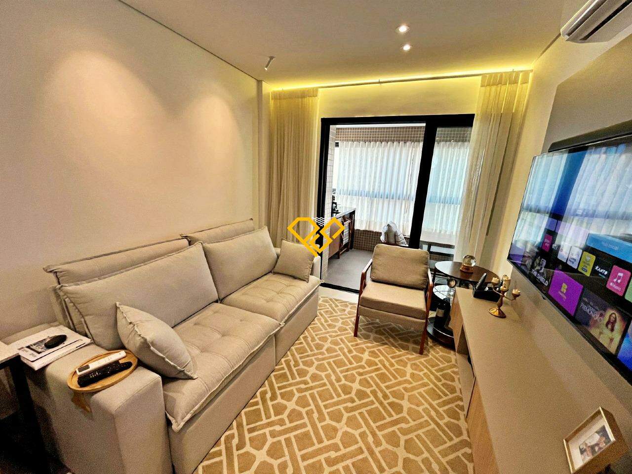 Apartamento à venda no José Menino: Sala