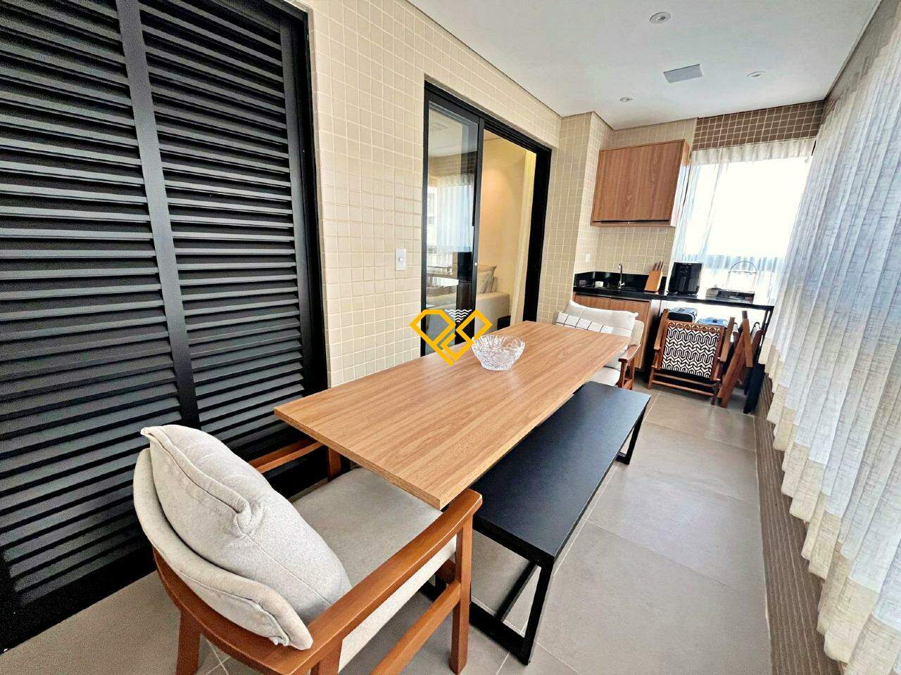 Apartamento à venda no José Menino: Varanda