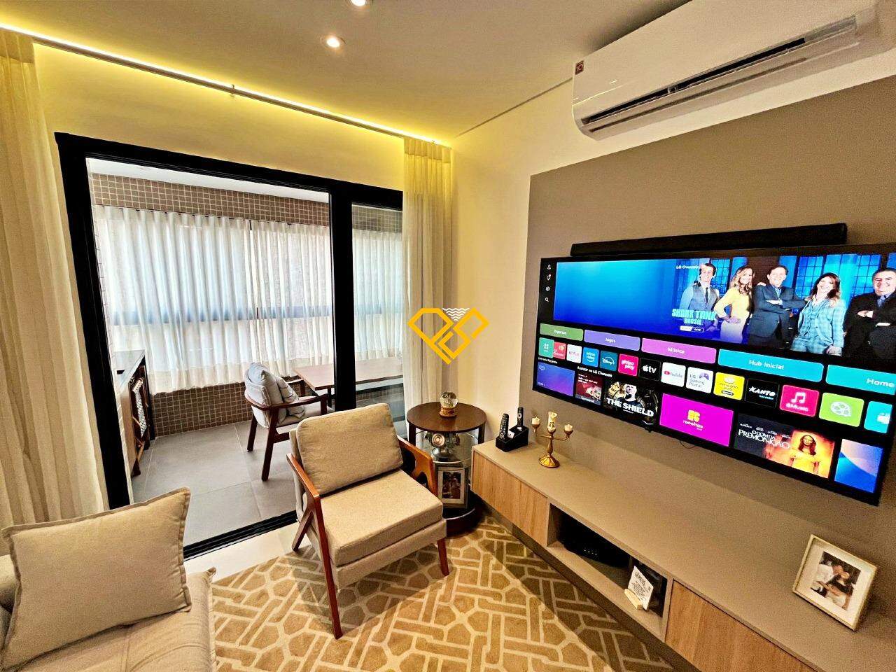 Apartamento à venda no José Menino: Sala