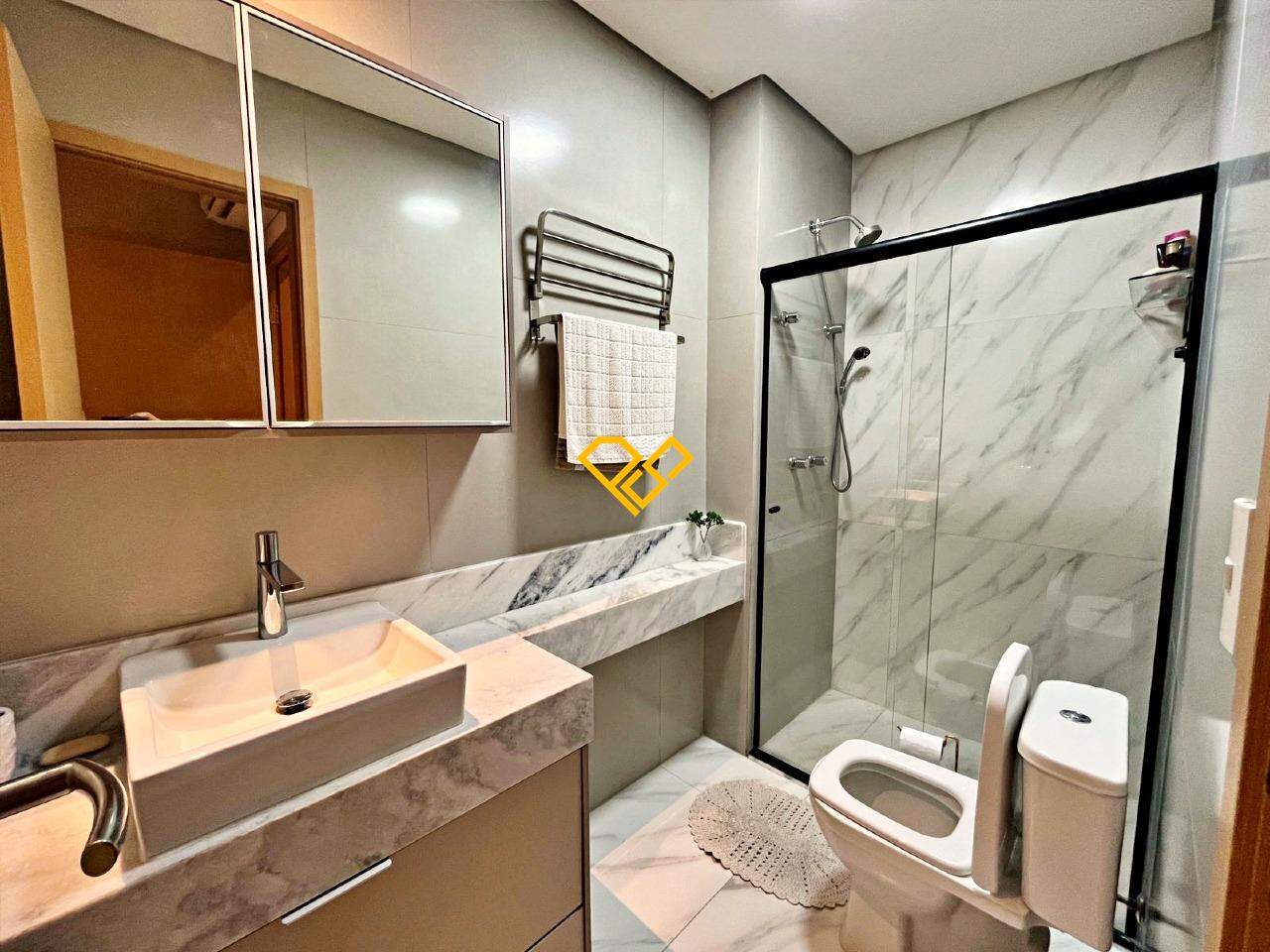 Apartamento à venda no José Menino: Wc suíte
