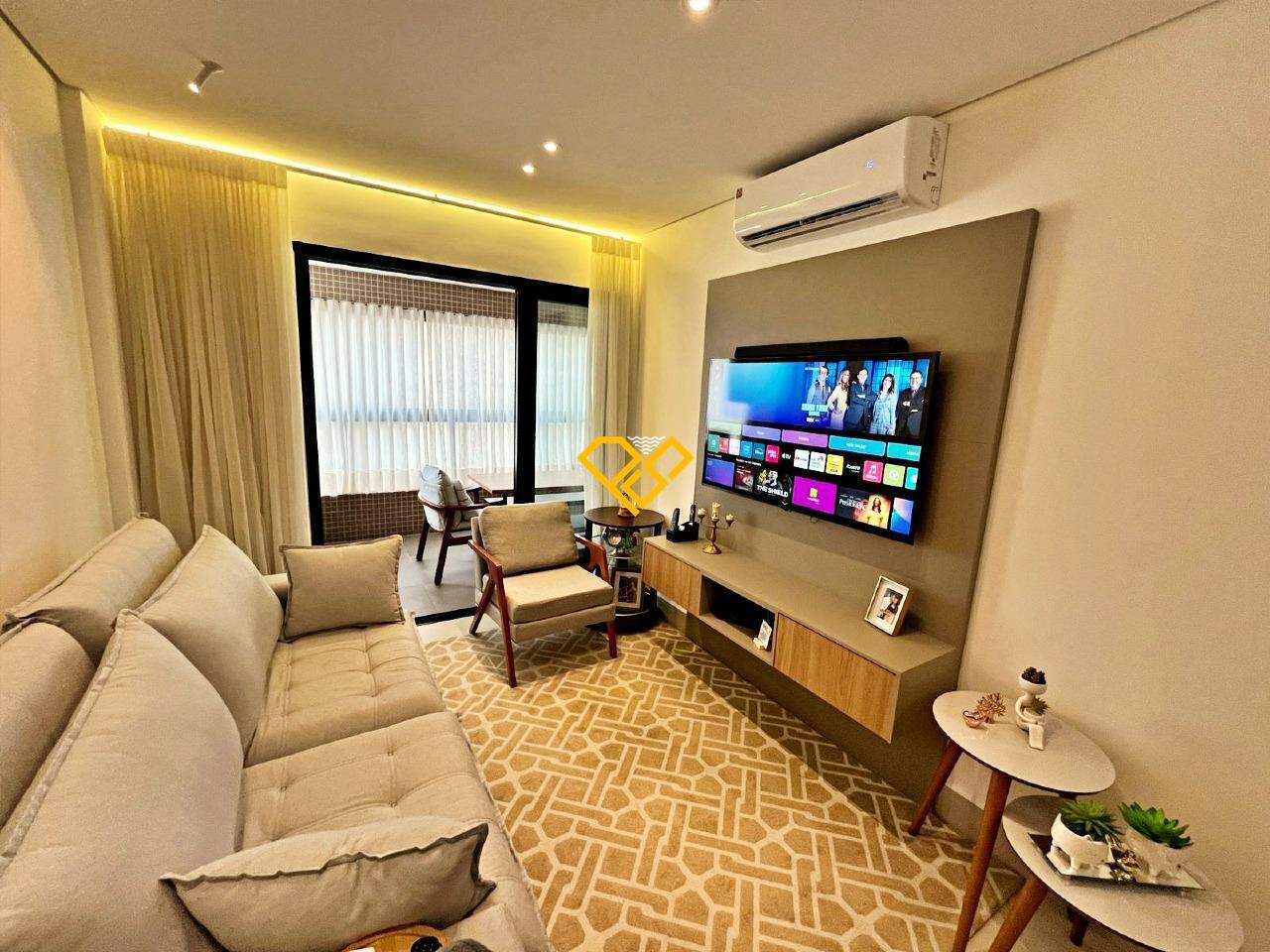 Apartamento à venda no José Menino: Sala