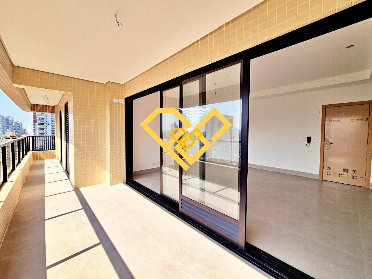Apartamento à venda no José Menino: Varanda