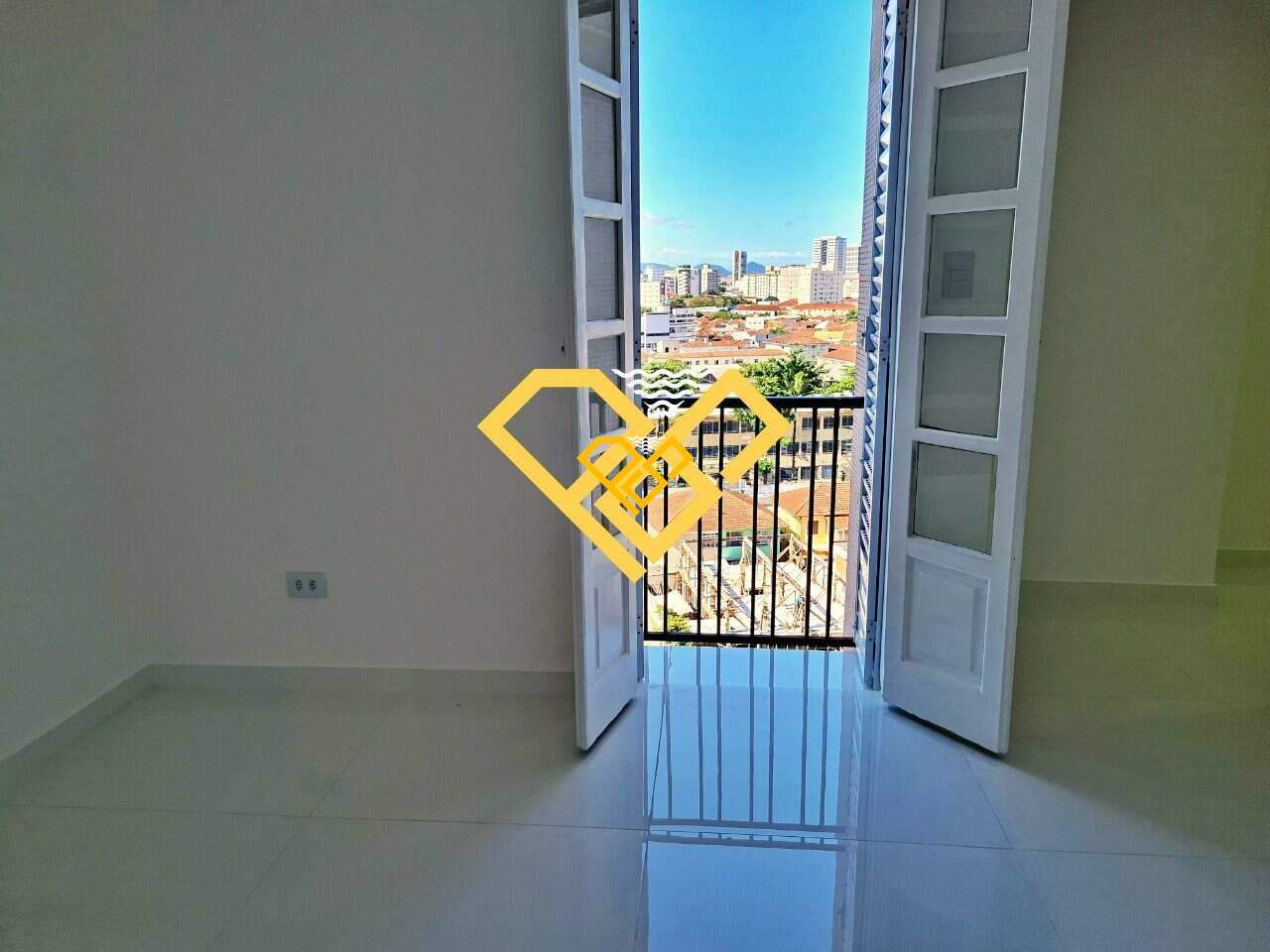 Cobertura à venda no Vila Belmiro: Sacada do quarto 2