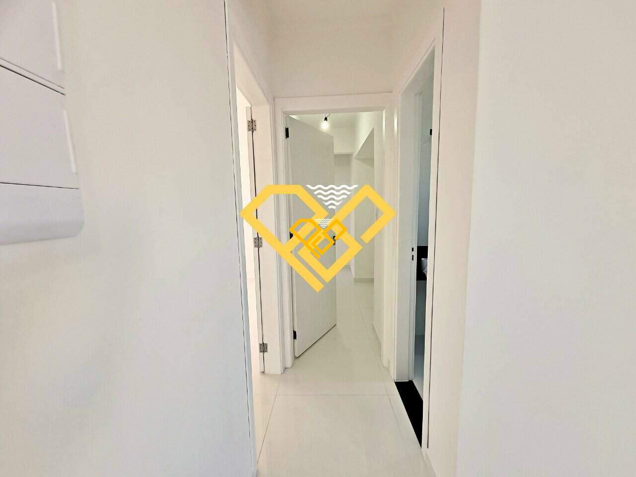Cobertura à venda no Vila Belmiro: Hall dos quartos