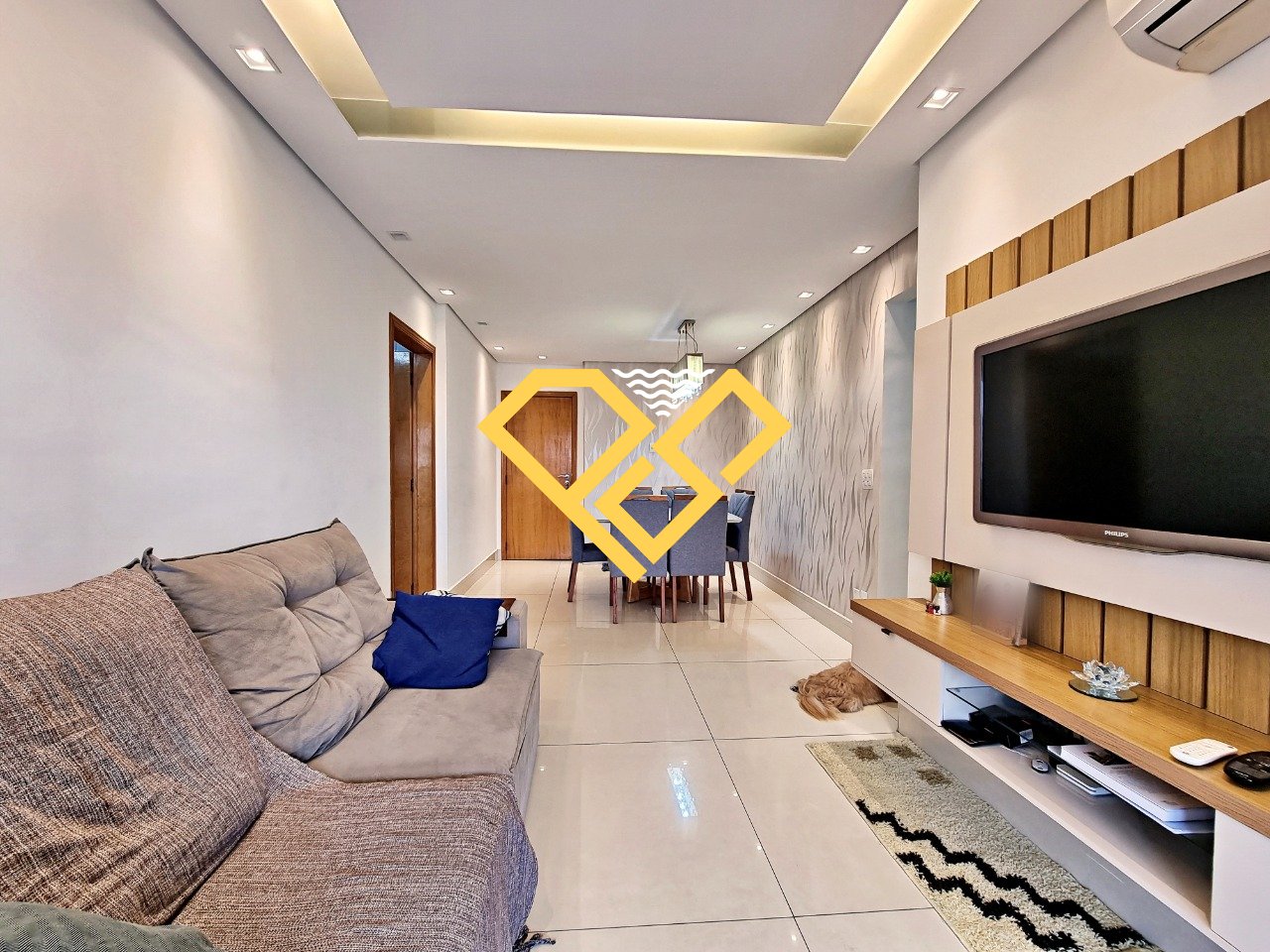 Apartamento à venda no Ponta da Praia: Sala estar