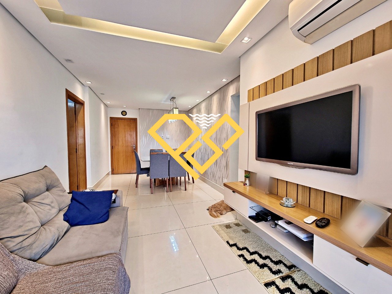 Apartamento à venda no Ponta da Praia: Sala estar